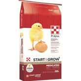 Purina - Start and Grow Medicated Laying Chick Feed-Southern Agriculture