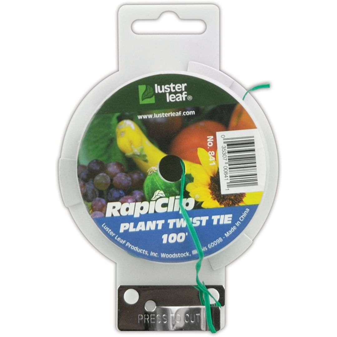 Luster Leaf - Rapiclip Garden Plant Twist Tie - 100 Foot Spool-Southern Agriculture