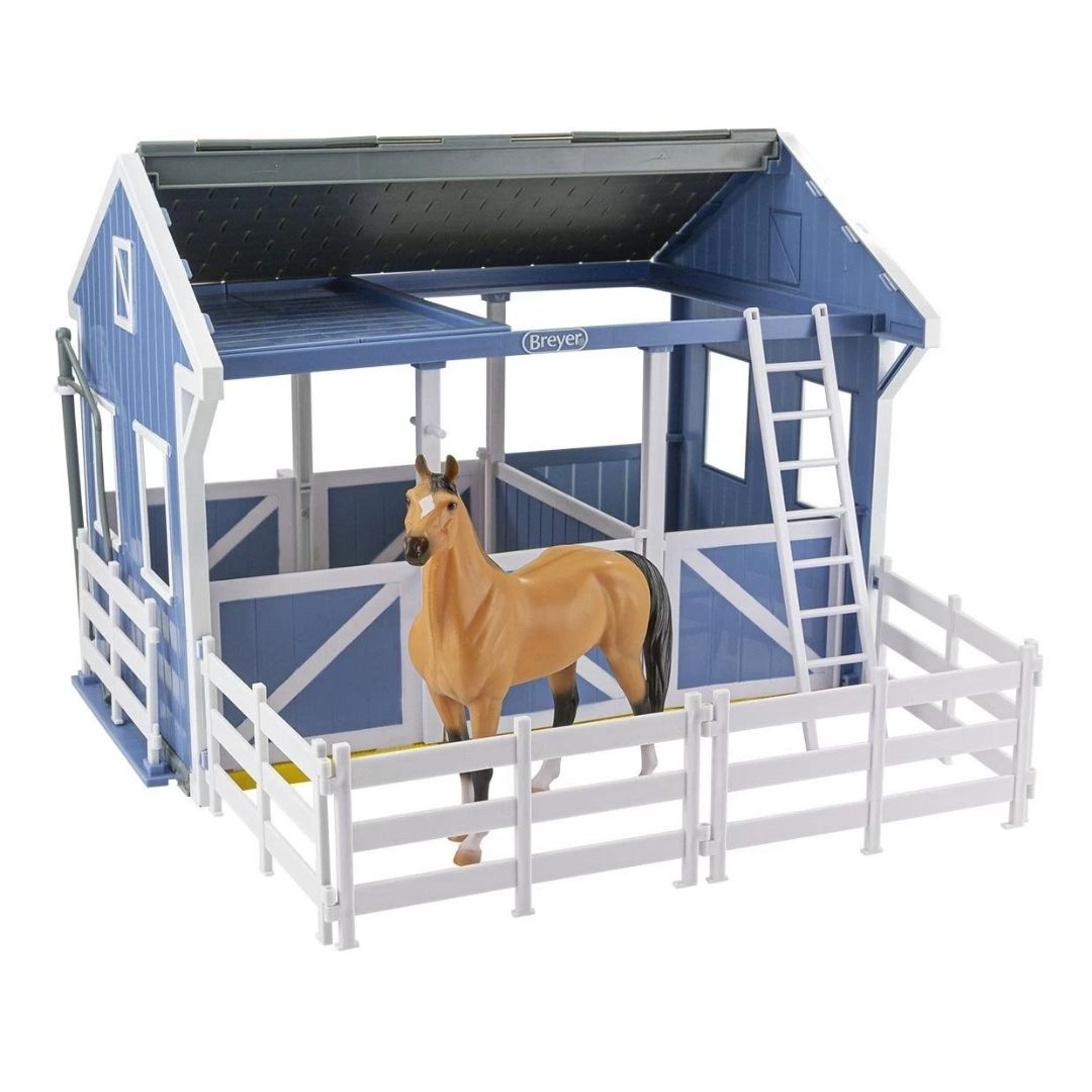 Breyer - Freedom Series Deluxe Country Stable & Wash Stall with Horse-Southern Agriculture