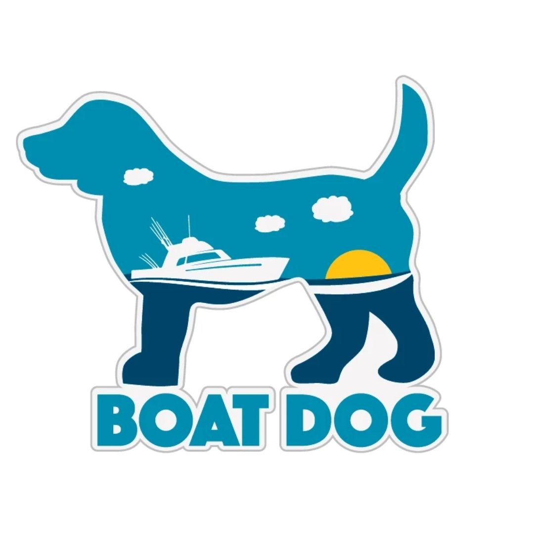 Dog Speaks Boat Dog Decal-Southern Agriculture