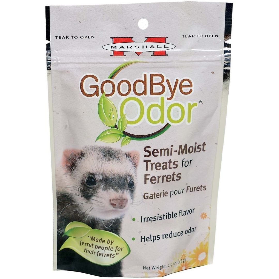 Marshall Goodbye Odor Ferret Semi-Moist Treats