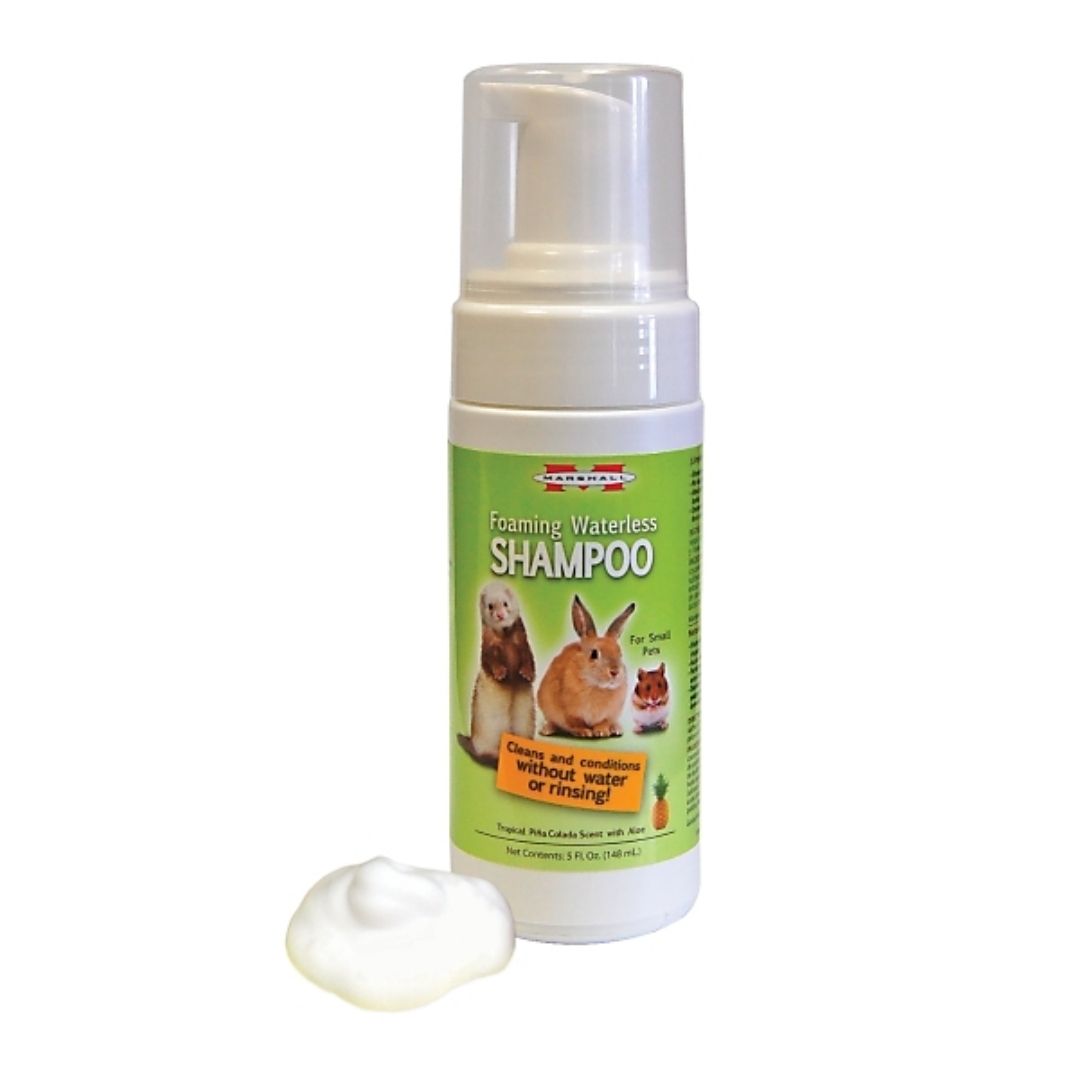 Marshall Foaming Waterless Shampoo for Small Pets