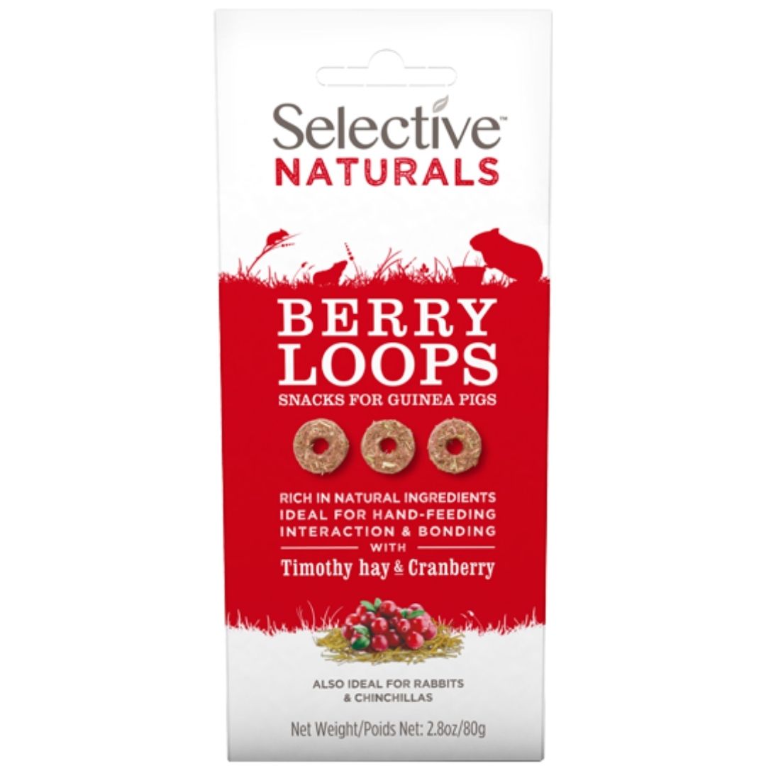 Superior Science Select Berry Loops Guinea Pig Treats