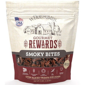 Sportmix - Wholesomes Smoky Bites Bacon Flavor Dog Treats