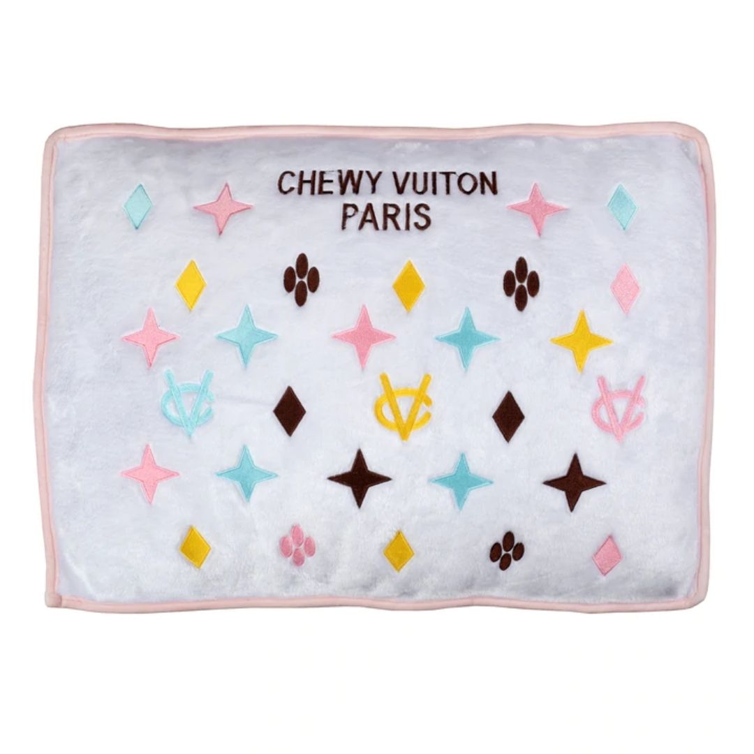Haute Diggity Dog - White Chewy Vuiton Pet Bed