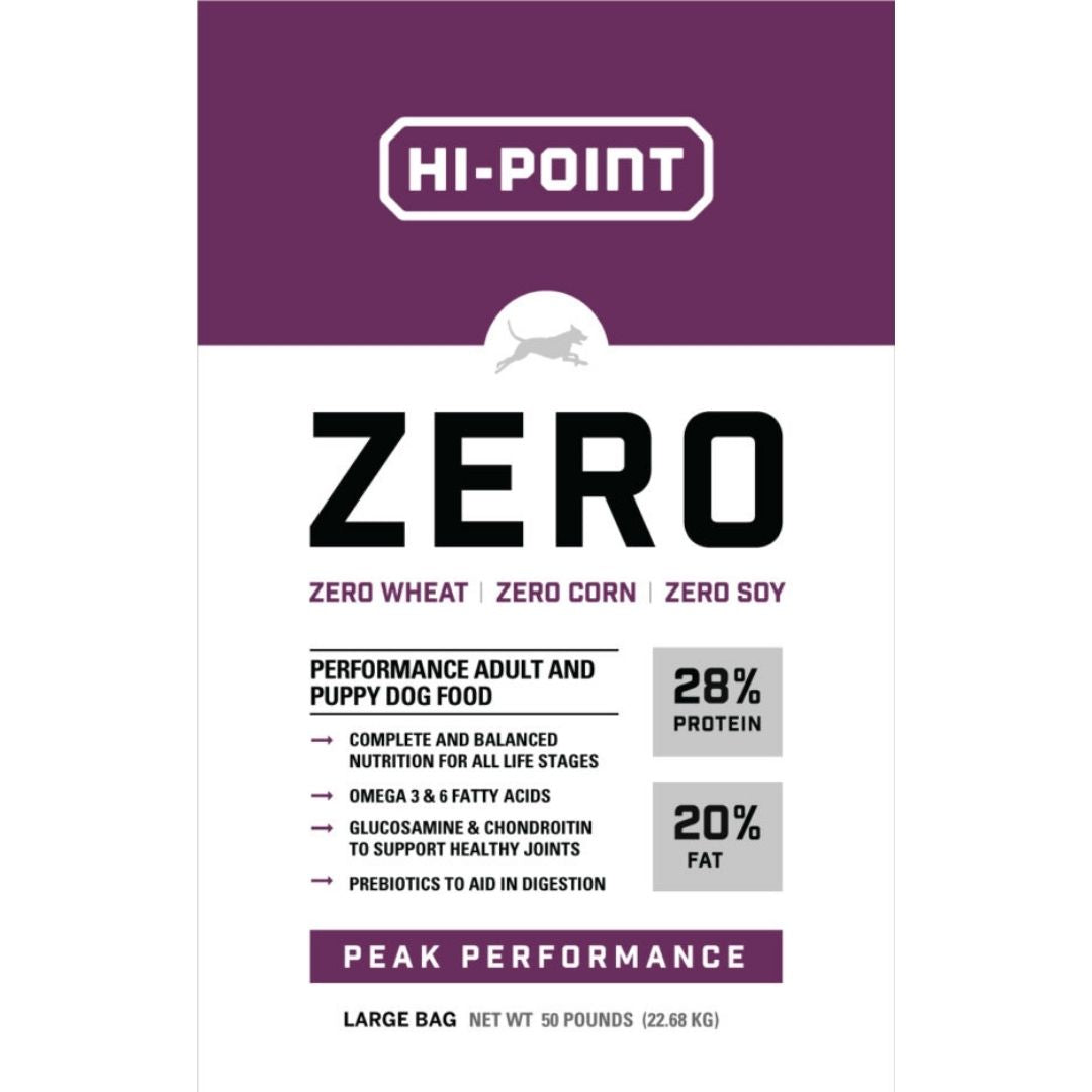 HI-Point ZERO Performance Dry Dog Food (28/20)