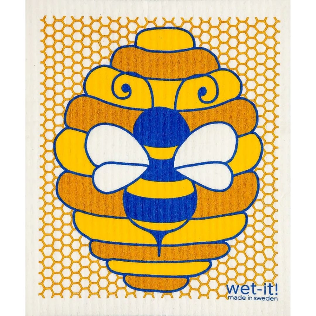 Wet-it! Honey Bee Swedish Cloth