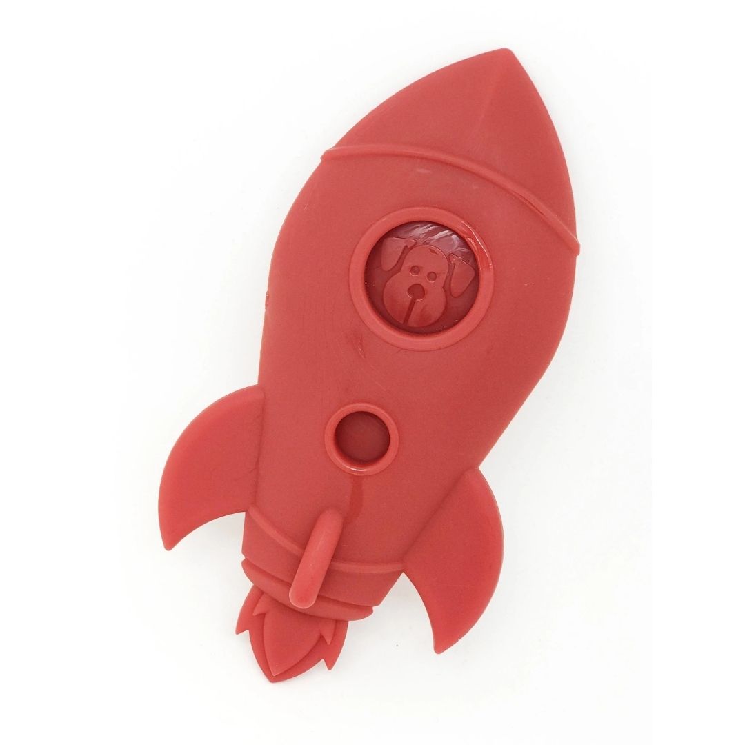 SodaPup Nylon Rocketship Dog Toy