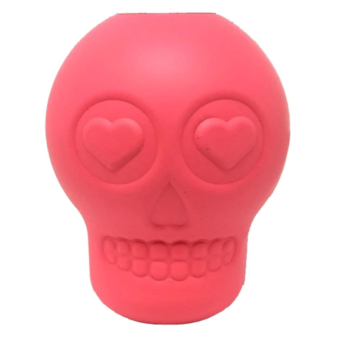 SodaPup MKB Skull Chew Toy & Treat Dispenser