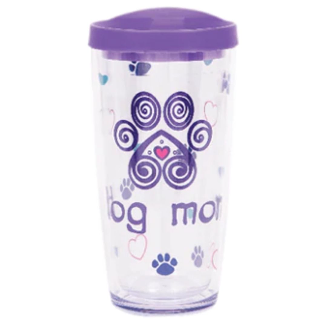 Dog Mom Thermal Cup with Lid