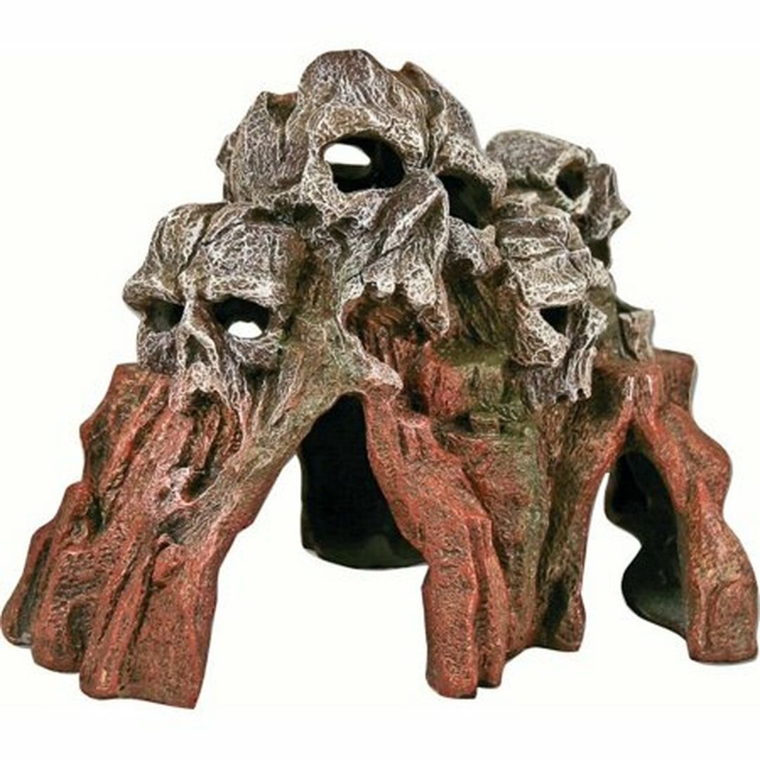 fish tank accessories skull Marina