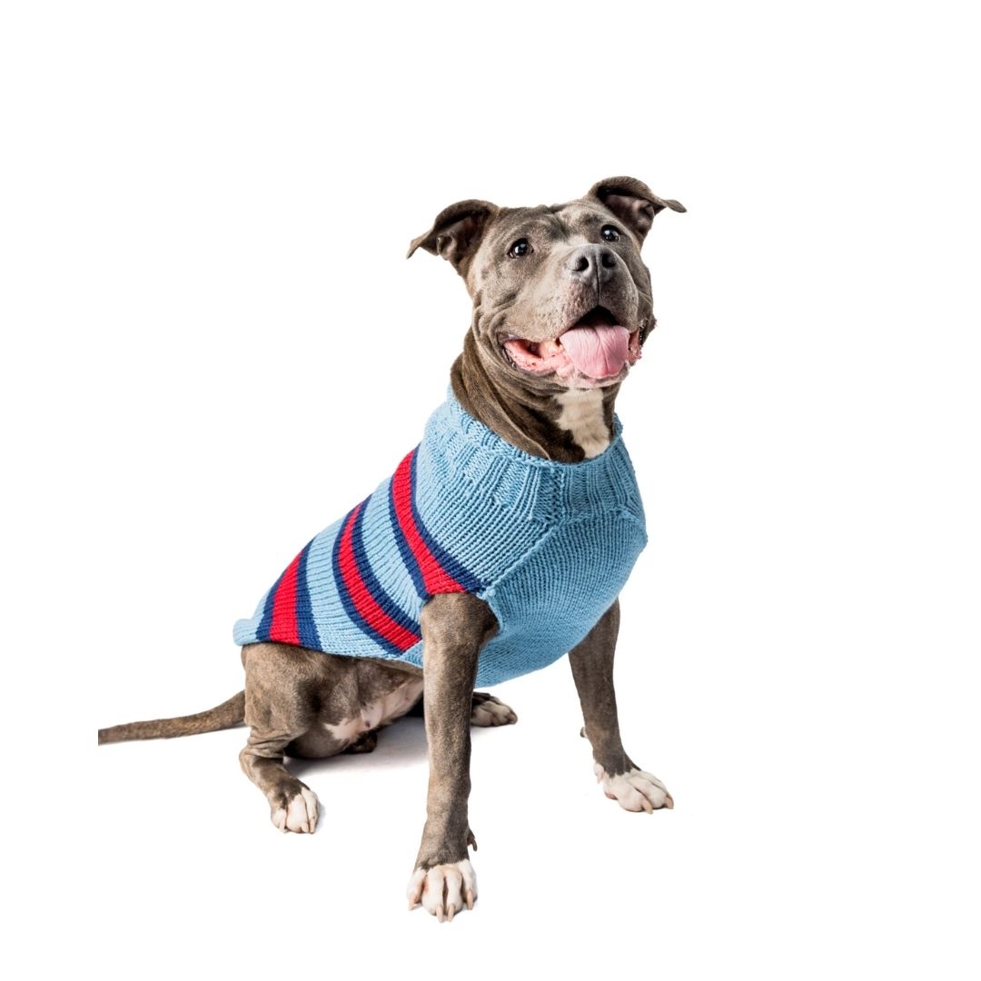 Chilly Dog Handmade Alpaca Rugby Dog Sweater