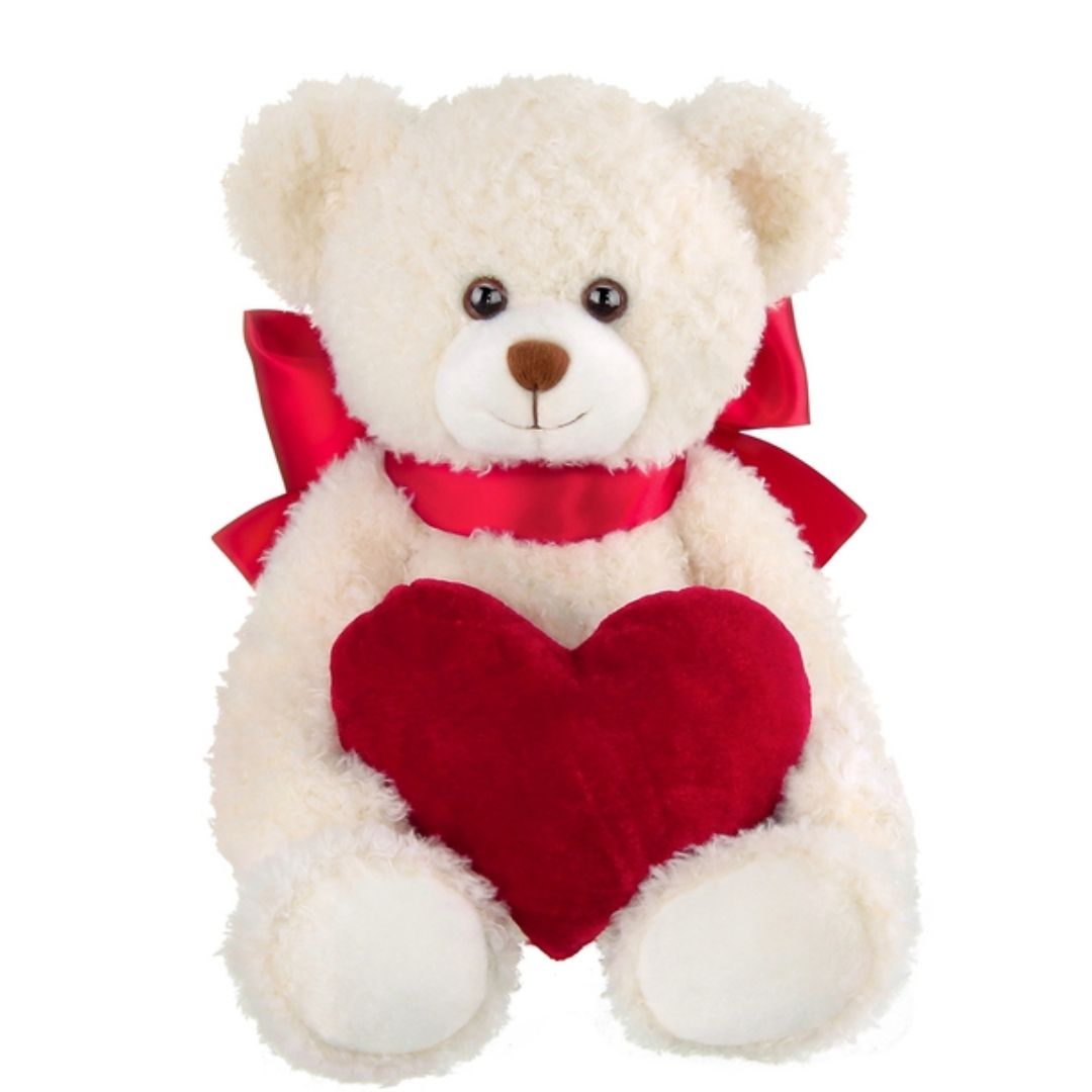Bearington Collection - Holden Heart Teddy Bear