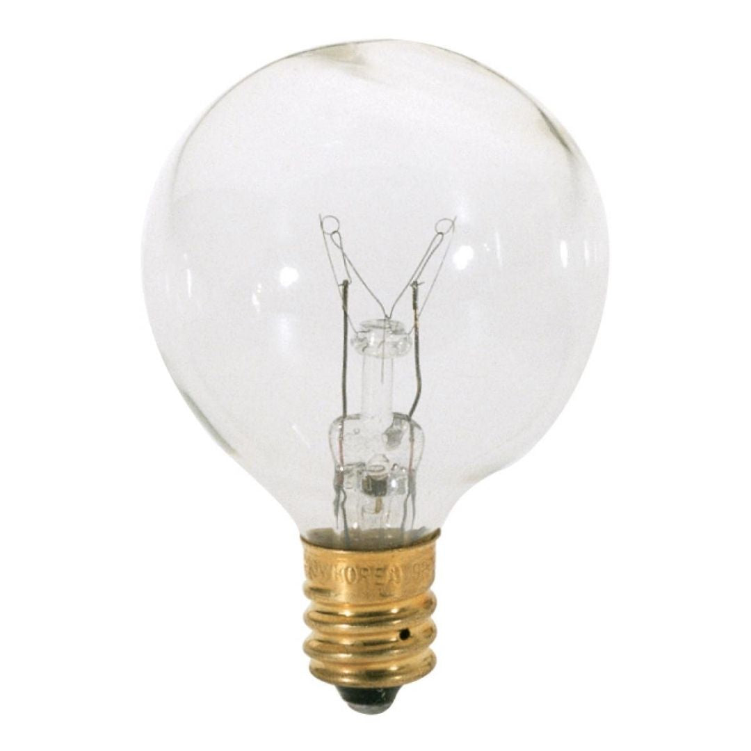 Satco Incandescent Globe Light with Tyler Warmer