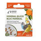 Mineral Block for Small Birds - Dried Orange Peel