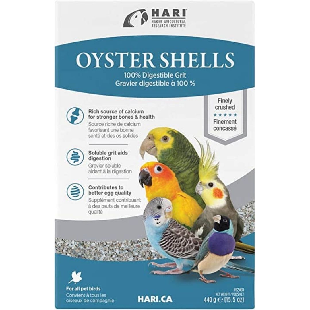 Oyster Shells Digestible Grit for Birds