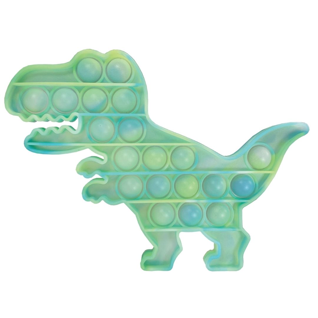 Glow-in-the-Dark Dinosaur Popper Toy