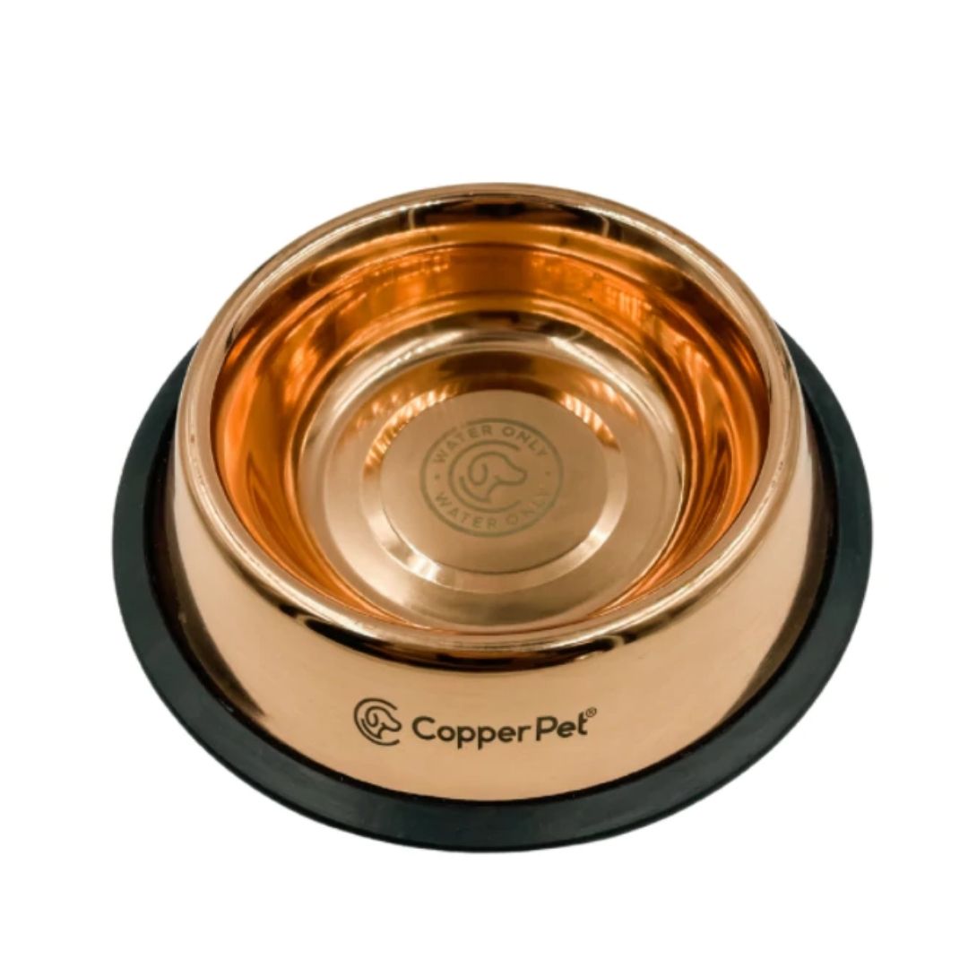 Copper Plated Water Pet bowl  32 oz. By CooperPet