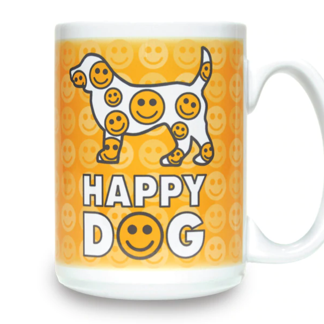Dog Speak Happy Dog Mug