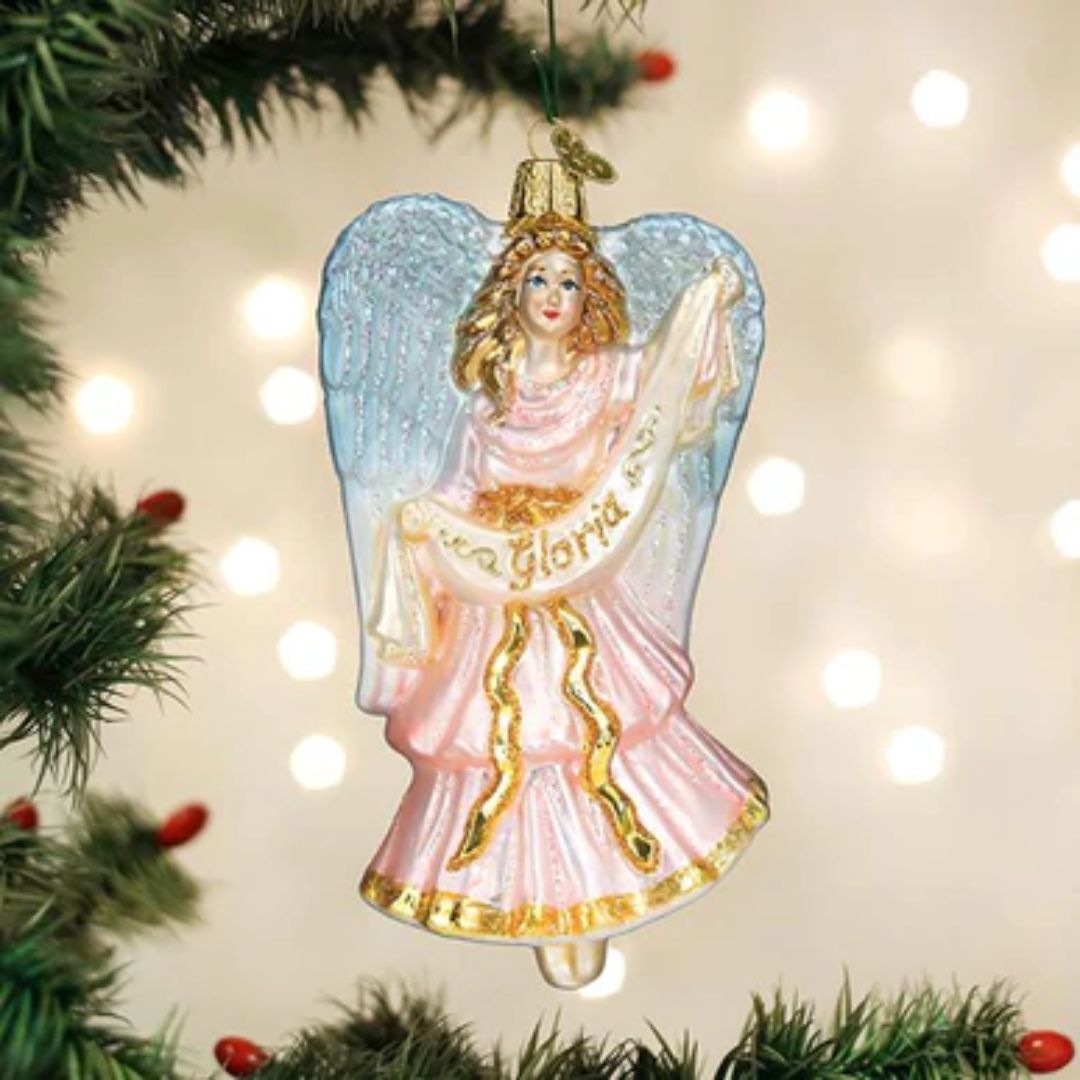 Old World Christmas Nativity Angel Ornament