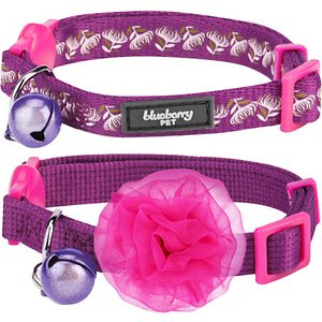 Blueberry Pet The Power of All in One Cat Collar