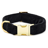 Dog Collar Black Velvet