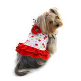 Soft Knit Cherries Dog Dress