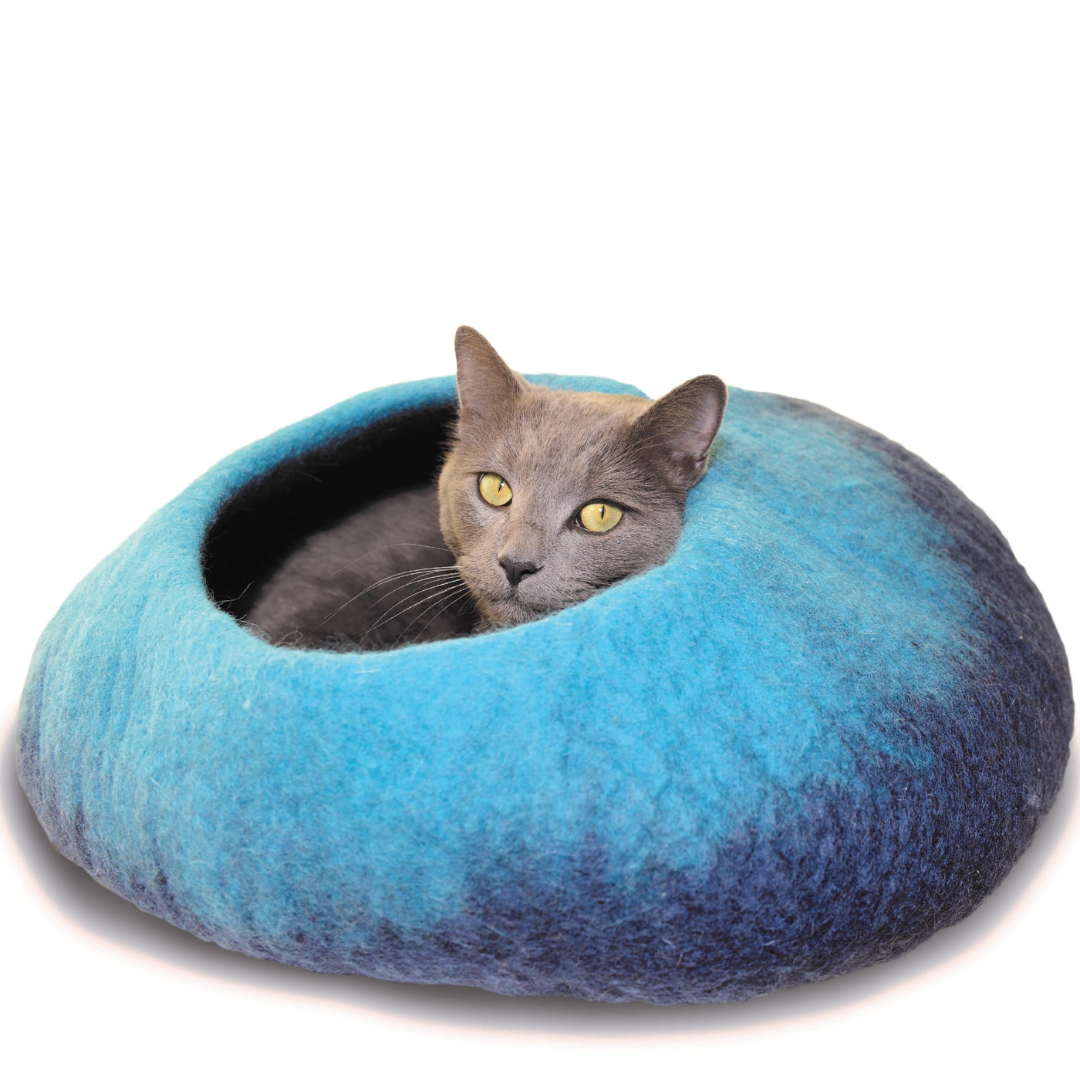 Dharma Dog Karma Cat Ombre Wool Pet Cave