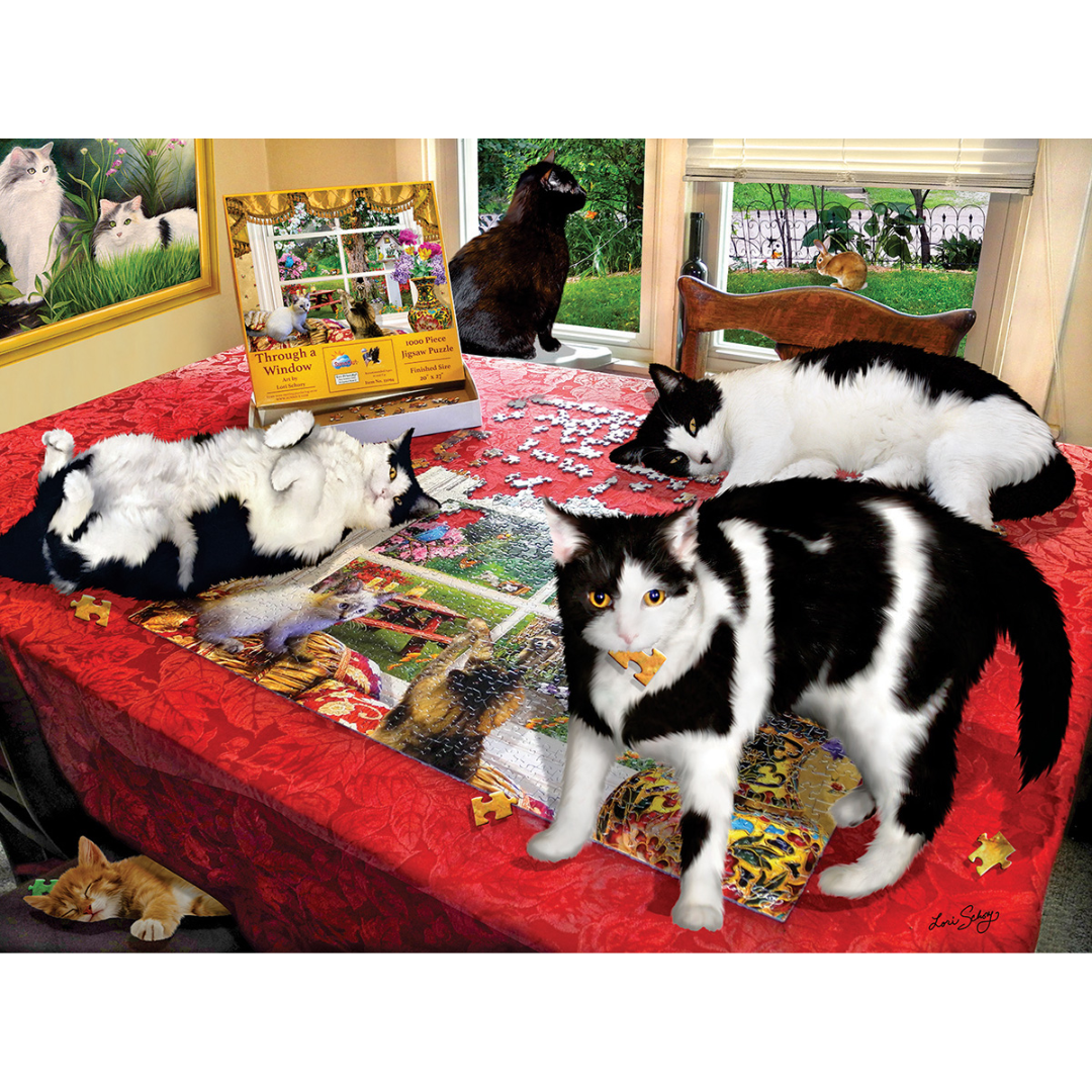 Who Let the Cats Out? Puzzle