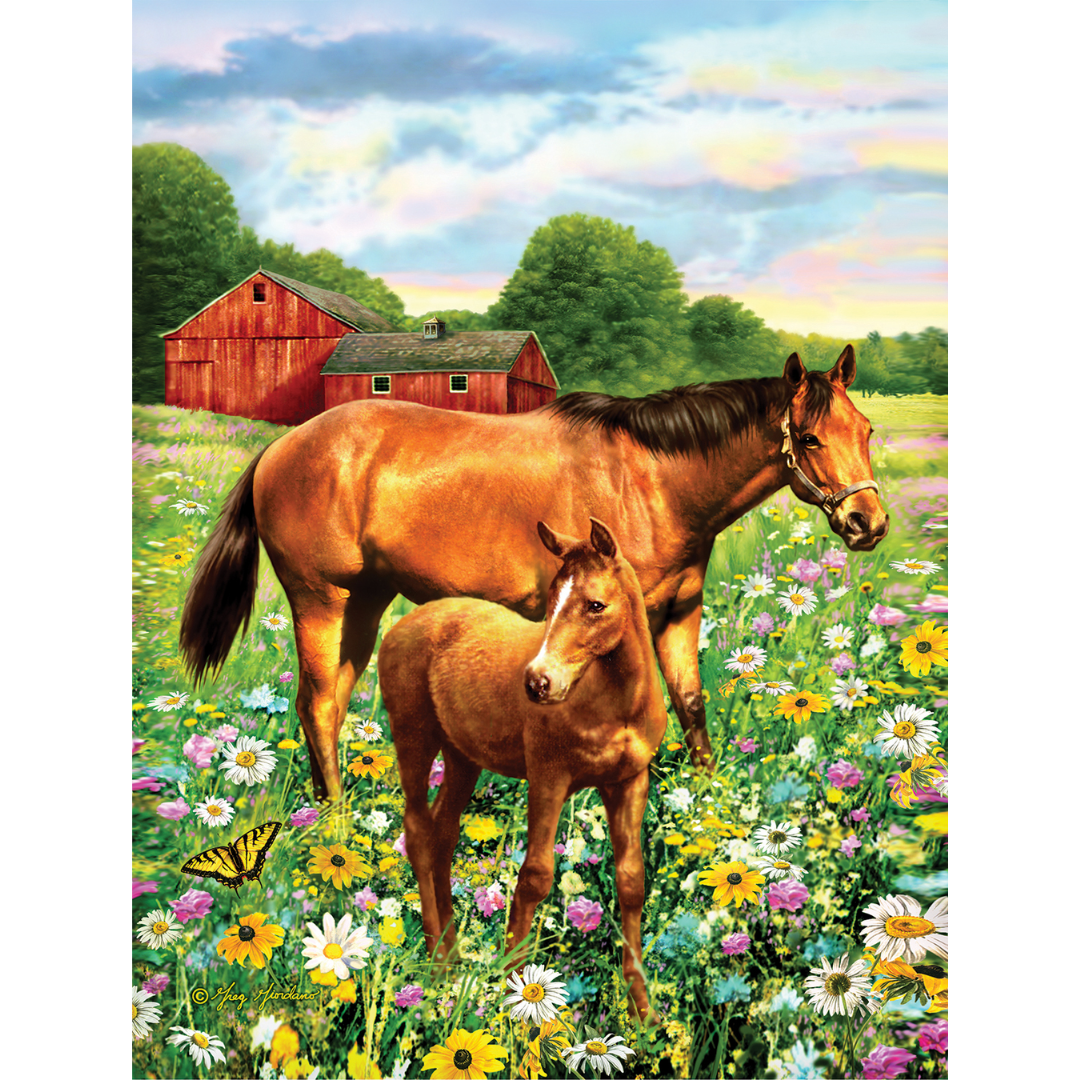 Mare and Foal Puzzle