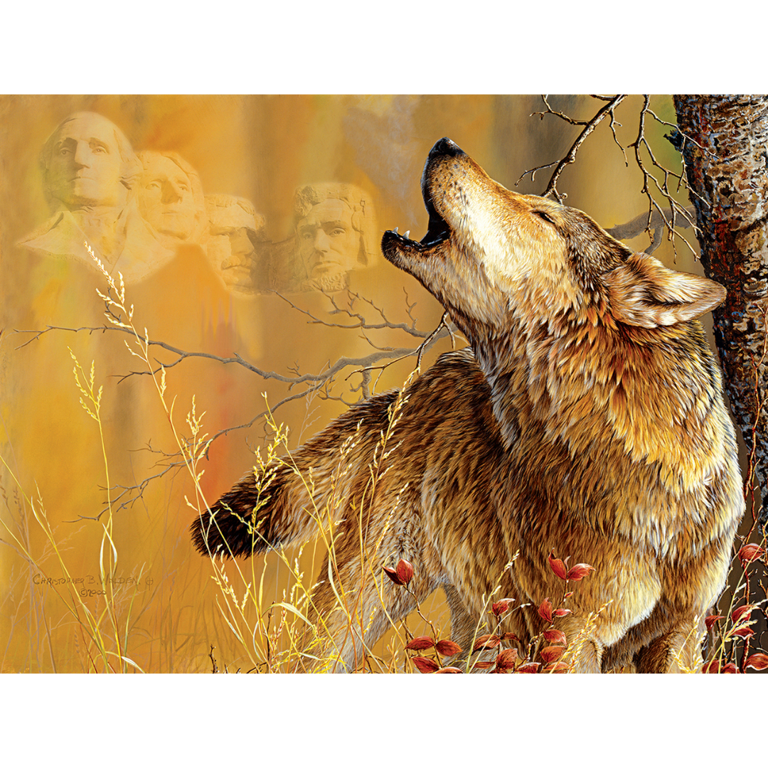 Rushmore Wolf Puzzle