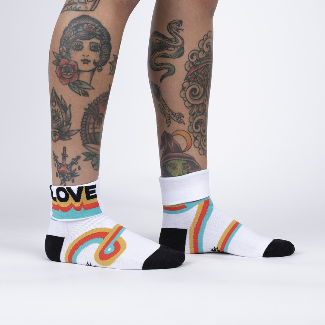 Sock It To Me - Groovy Love Turn Cuff Socks
