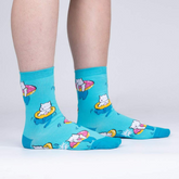 Sock It To Me - Hangin' Meowt Crew Socks