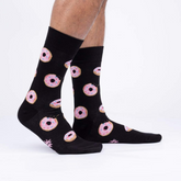 Donut Stop Believing Crew Socks - Sock It To Me
