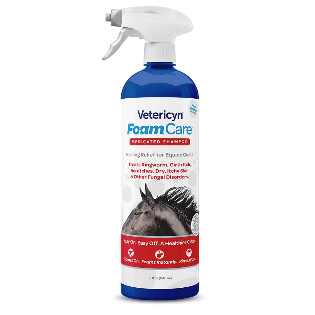 Vetericyn FoamCare® Equine Medicated Shampoo