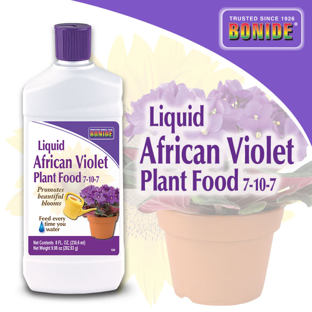 Bonide African Violet Food 7-10-7 Concentrate