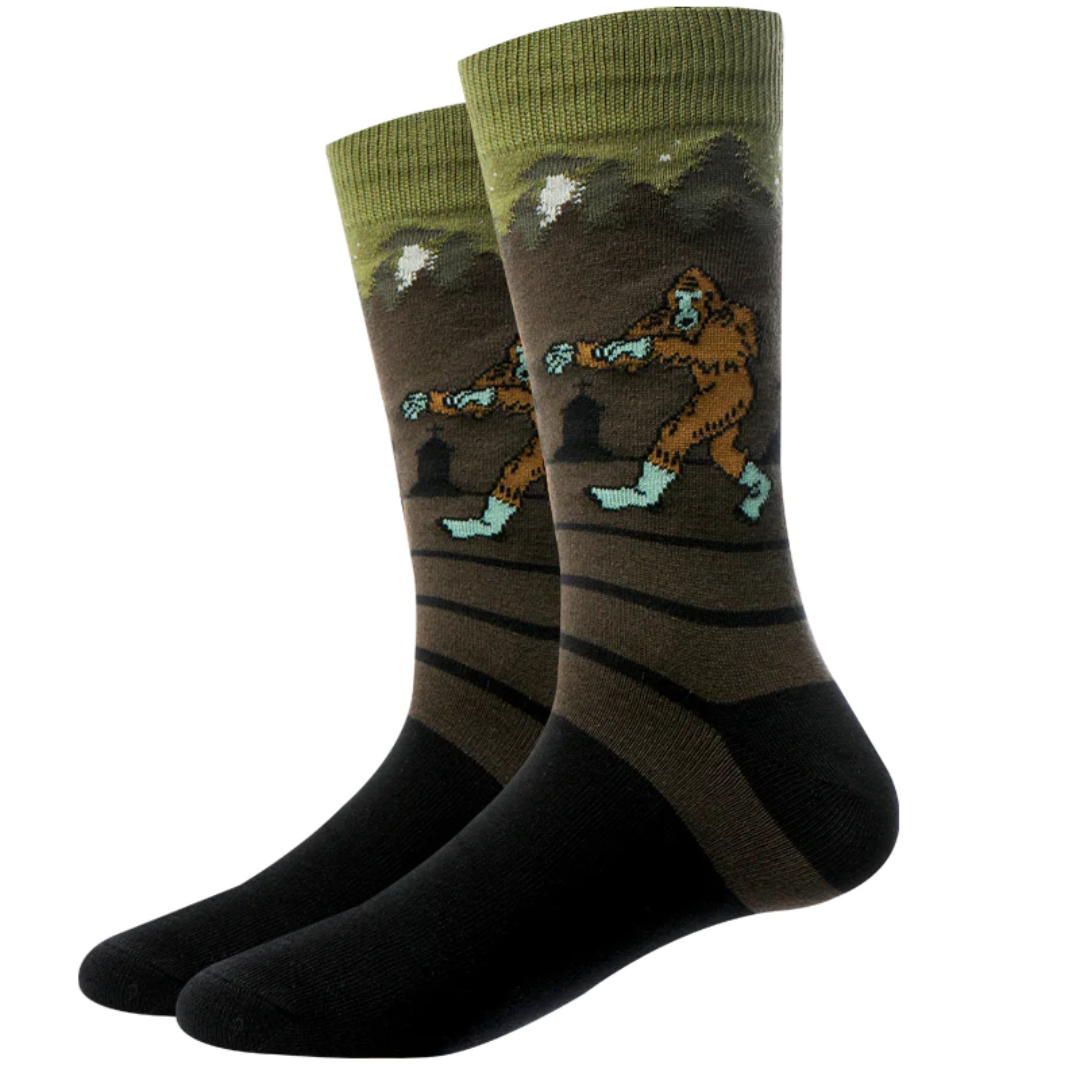 Sock Harbor - Zombie Bigfoot Socks