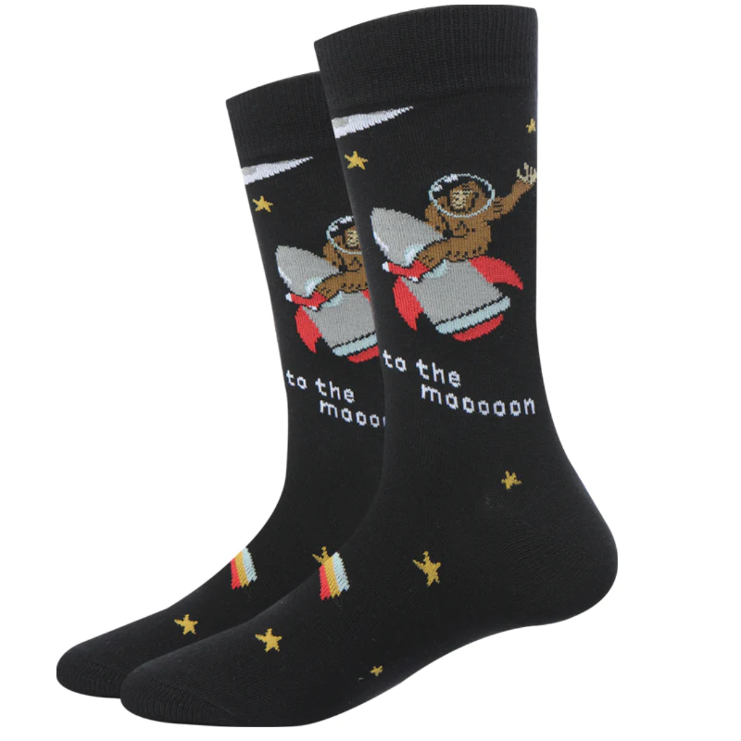 Sock Harbor - To the Moon Bigfoot Socks