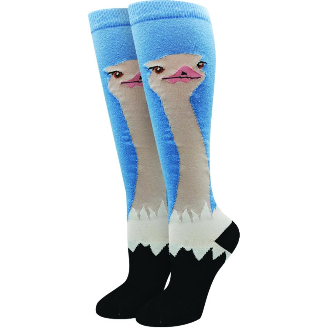 Sock Harbor - Ostrich Knee High Socks