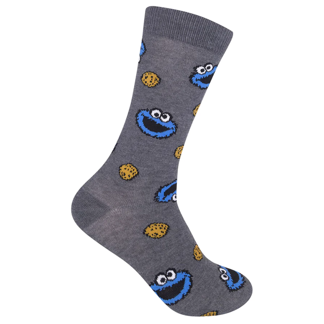 Cookie Monster Sesame Street Socks - Funatic