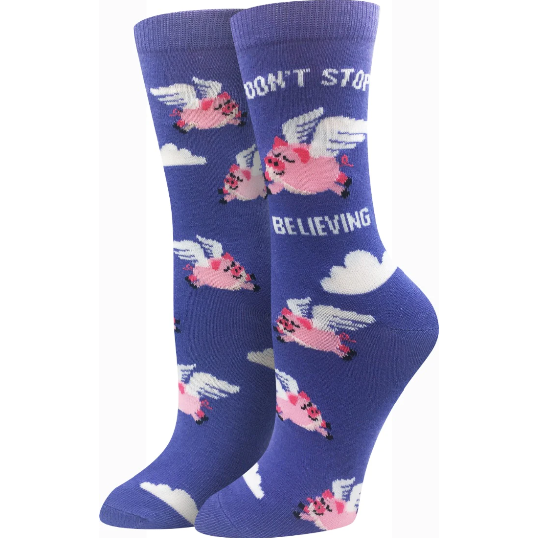 Flying Pig Socks - Sock Harbor