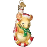 Old World Christmas - Christmas Mouse Ornament