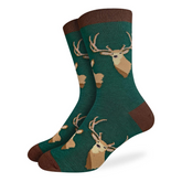 Deer Heads Socks - Good Luck Sock