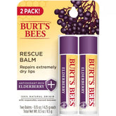 Burt's Bees - Rescue Elderberry Lip Balm Twin Pack