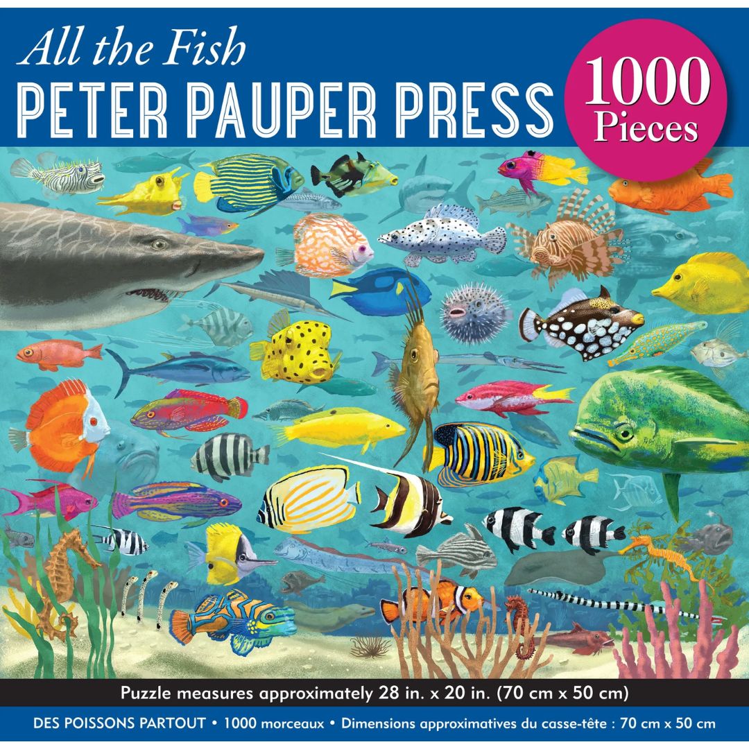 All the Fish 1000 Piece Jigsaw Puzzle