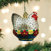 Old World Christmas - French Hen Ornament