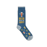 Beer Makes Me Hoppy Socks - Funatic