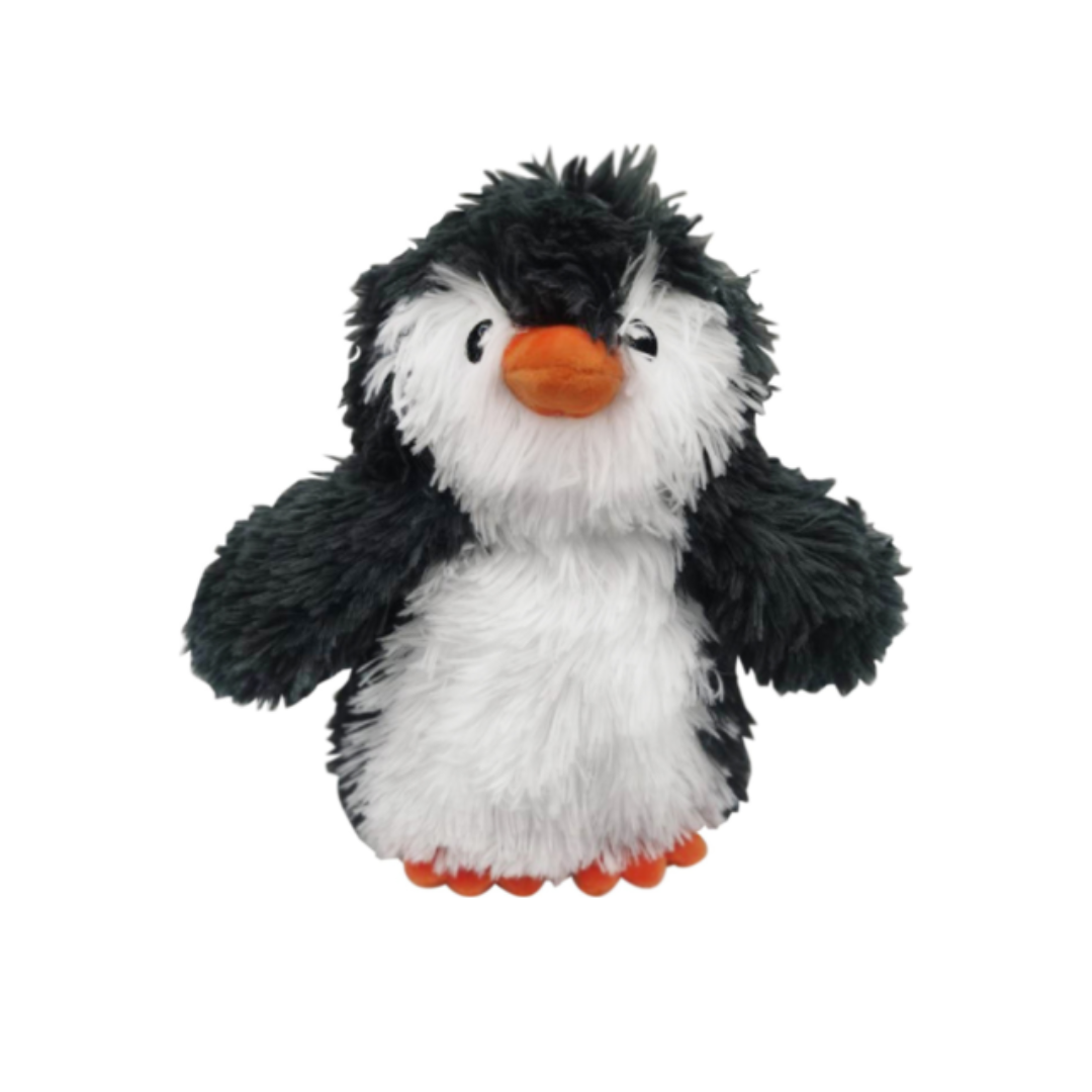 Tall Tails Fluffy Penguin Dog Toy