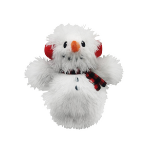 Tall Tails Fluffy Snowman Dog Toy