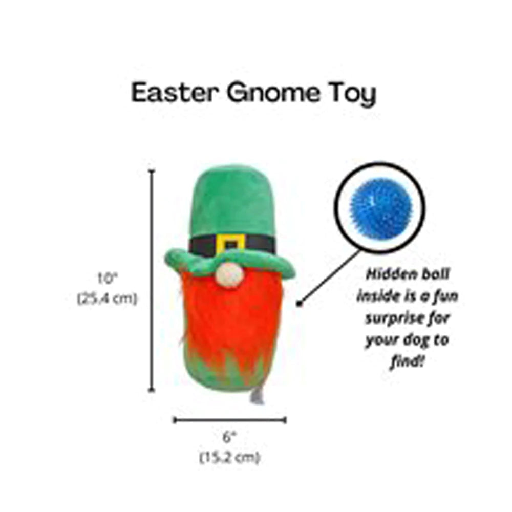 Dog Toy St. Patrick's Gnome	Hide A  Ball